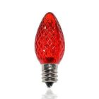 C7 SMD LED Retrofit Bulb - Red - Minleon - Bag of 25