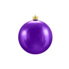 Shiny Christmas Ornaments, Purple