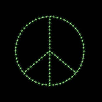 8' Peace Symbol