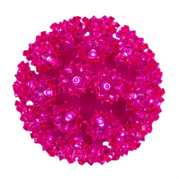 Pro Christmas™ 6" Sphere - 50L - Pink