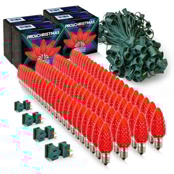 Light Line Kit - SPT-1 C9 100' Green Cord