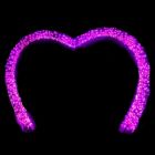 12' LED Heart Photo Op Display - Pink Twinkle