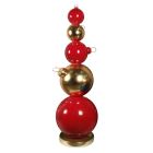 Ornament Stack - Red and Gold