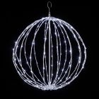24" Foldable Sphere - LED Micro-Drop - Cool White - Consumer Grade