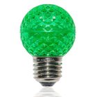 G50 SMD LED Retrofit Bulb - Green - E26 - Minleon - Bag of 10
