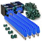 Light Line Kit - SPT-1 C9 100' Green Cord