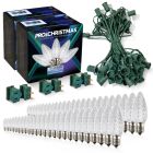 Light Line Kit - SPT-1 C9 50' Green Cord