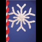 4' Snowflake Pole Mount 