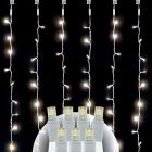 20 Light Warm White 5MM Curtain Lights