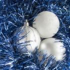 Angle Cut Garland - Silver Blend - Per Foot