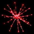 12" Red Twinkle Starburst - Red LED lights