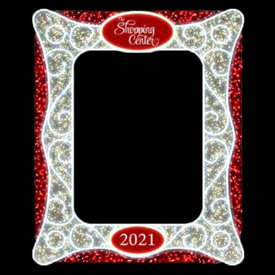 "Alphonse" Nouveau Photo Frame