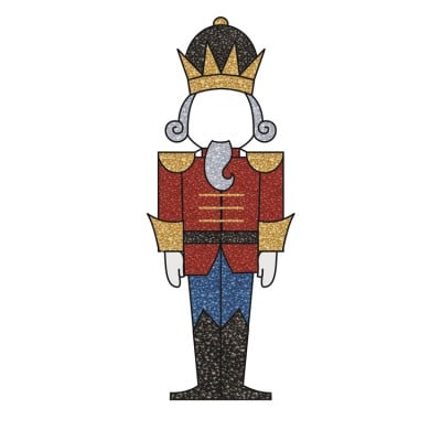 Nutcracker Infantry - White background