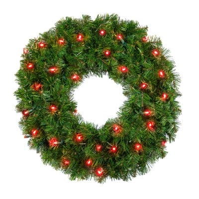 24" Deluxe Oregon Fir Wreath