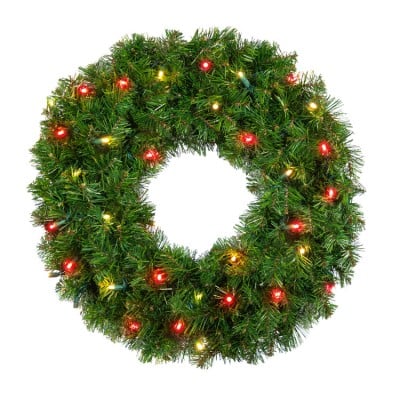 24" Deluxe Oregon Fir Wreath