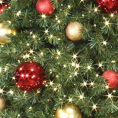 Red gold sales christmas ornaments