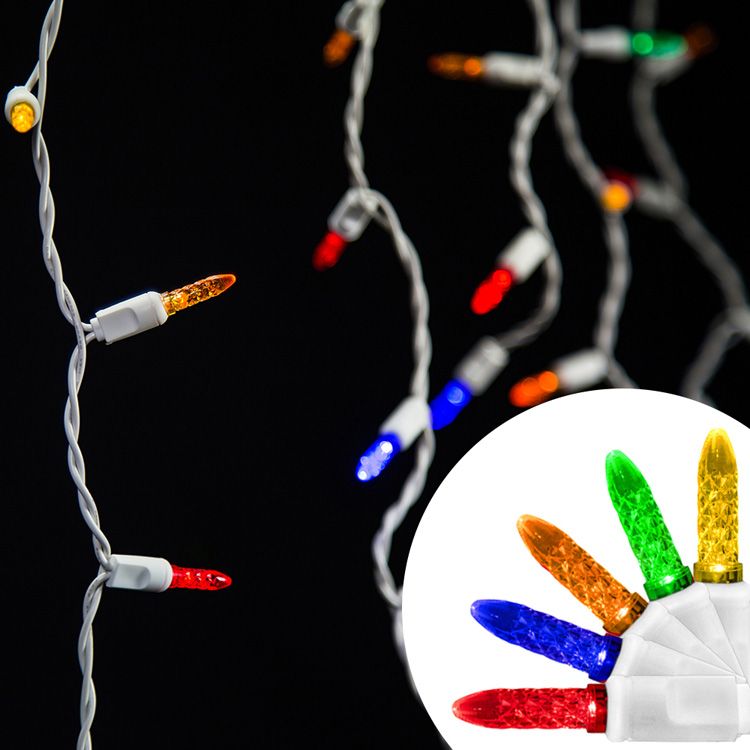 Led twinkle icicle lights deals