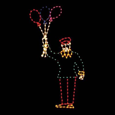 12' Victorian Balloon Vendor