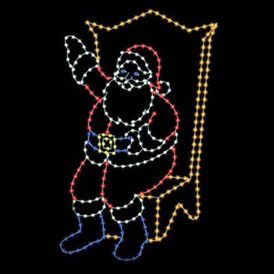 11' Sitting Santa