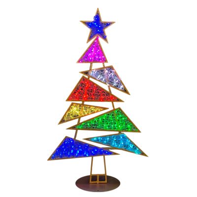 8' 2D RGB Christmas Tree