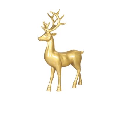 6' Standing Stag - Gold
