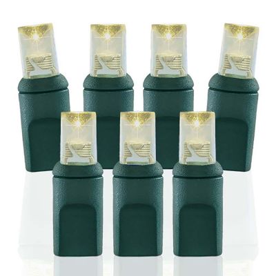 Wide Angle Conical Battery Operated LED D Cell 50 Lights