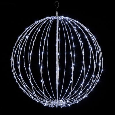 30" Foldable Sphere - LED Micro-Drop - Cool White - Consumer Grade
