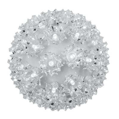 Pro Christmas™ 6" Sphere - 50L - Pure White