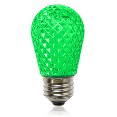 Pro Christmas - S14 LED Medium Base Retrofit Bulb - Green- Bag of 6