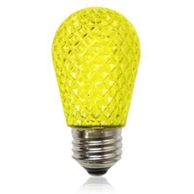 Pro Christmas - S14 LED Medium Base Retrofit Bulb - Yellow - Bag of 6