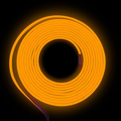 Solid Color Neon - 16.4' - Amber/Orange