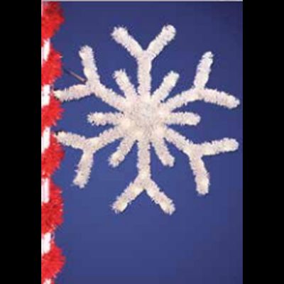 4' Snowflake Pole Mount 