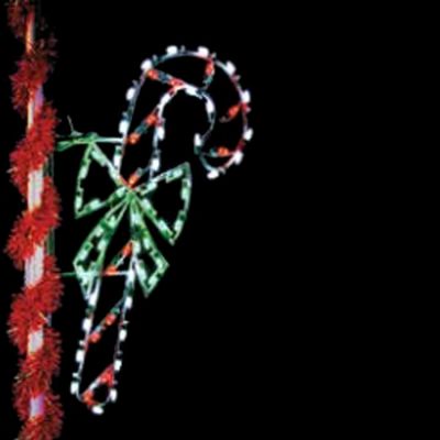 4' Candy Cane Pole Mount