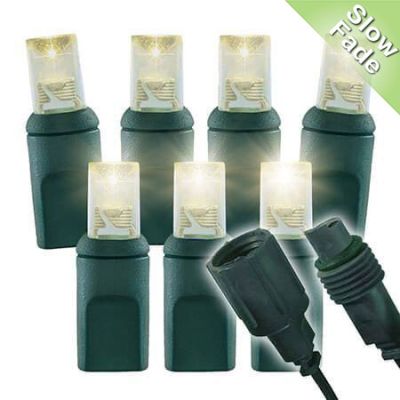 Slow Fade Wide Angle Conical - 4" Spacing, 70 bulb, UL Coaxial RY Plug - Full Wave