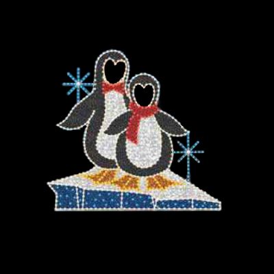 Penguin Double Lookthrough on Iceberg