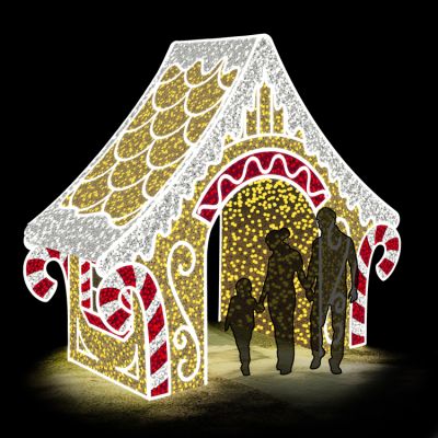 Gingerbread House Arch