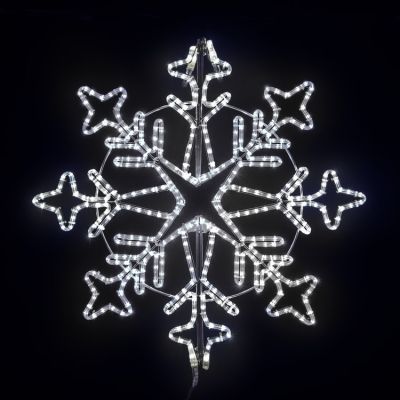 Aspen Snowflake - Pure White