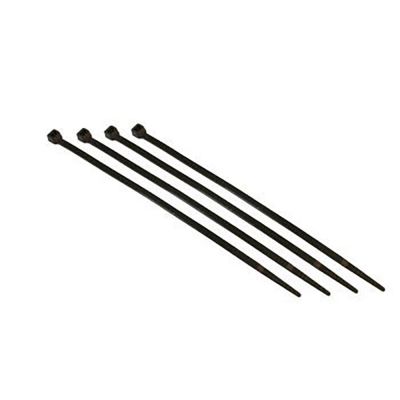 14" Black Zip Ties - Bag of 100