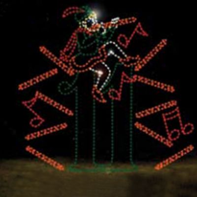 19.5' Eleven Pipers Piping Silhouette