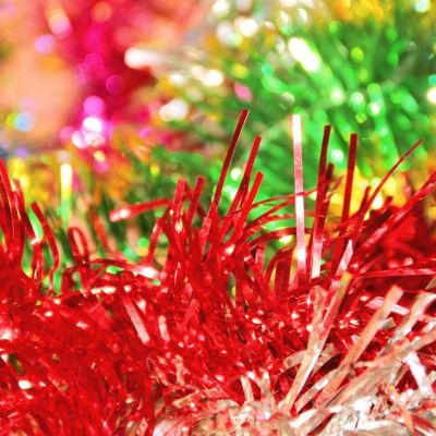 Angle Cut Garland - Super Sheen - Per Foot