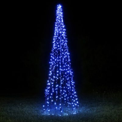 12' Standard Tree of Lights - Blue