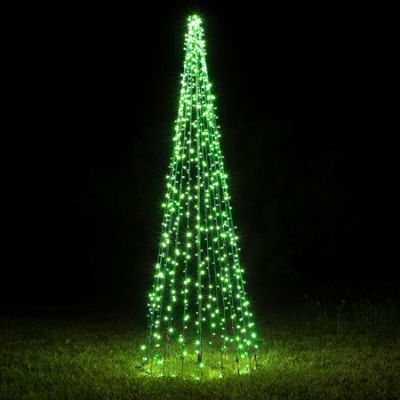 12' Standard Tree of Lights - Green