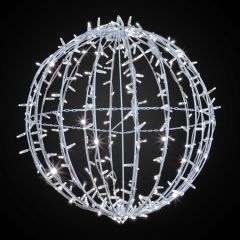 30" Foldable Sphere - LED - Cool White - Commercial Grade