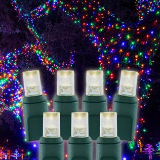 Category 5mm LED Christmas Lights: Wide Angle Conical image