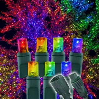 Category Pro Christmas 5mm Wide Angle Conical RGB Lights image