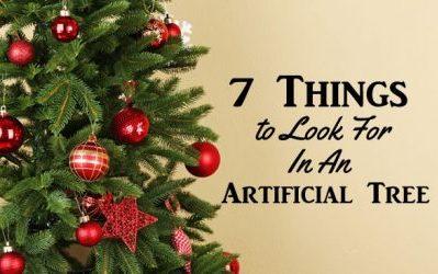 7 Things to Look For In An Artificial Christmas Tree