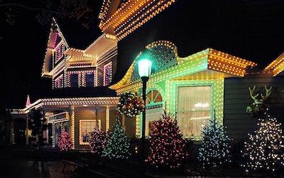 Christmas Light Installation in Mcleansville NC