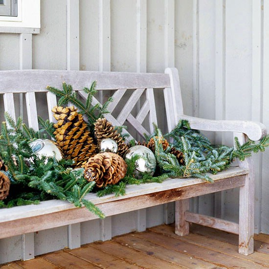 Christmas Bench