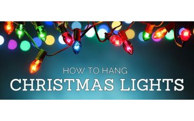 How To Hang Christmas Lights