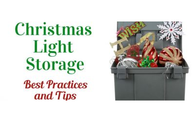 Christmas Light Storage: Best Practices and Tips